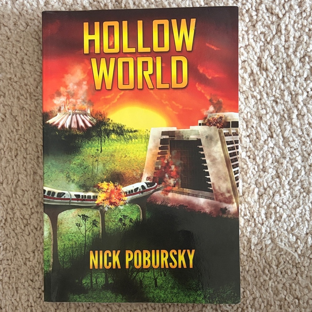 Thrilling Novel Set at Disney World - Hollow World